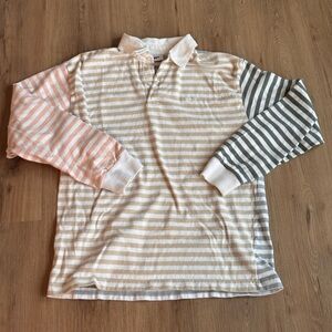 Obey Organic Multicolor Striped Shirt